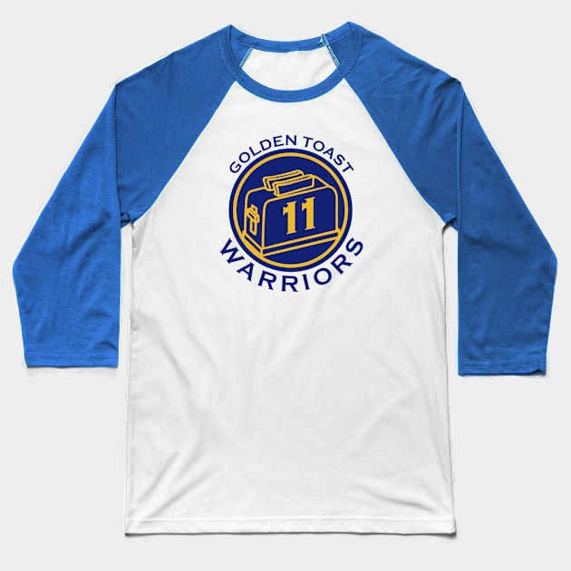 Golden Toast Warriors Baseball T-Shirt by superkwetiau